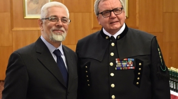 Ing. Stanislav Novk, CSc. viceprezident firmy Comenius s Ing. Ladislavem Vitoulem